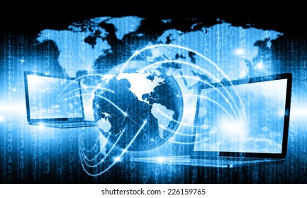 Internet Concept of global internet