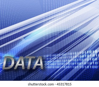Internet digital data network communication concept background illustration