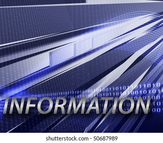Internet digital information network communication concept background illustration