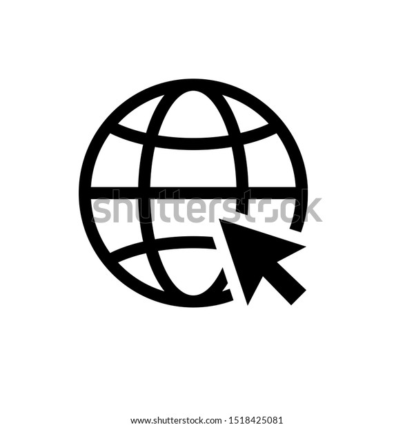 インターネットアイコン ウェブサインに移動します インターネット記号 のイラスト素材 インターネットアイコン ウェブサインに移動します インターネット記号 のイラスト素材