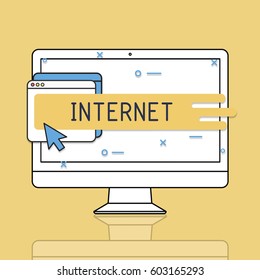 Internet Layout Links Website Networking