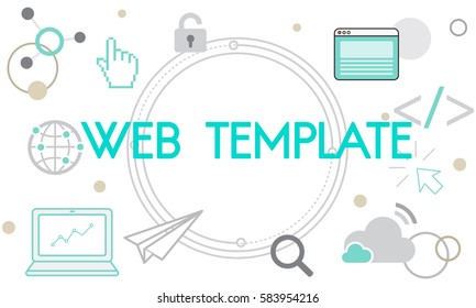 Internet Layout Web Template Networking