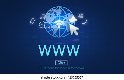 Internet Network www Globalization Connection Concept