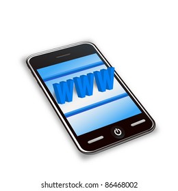 internet with smart phone