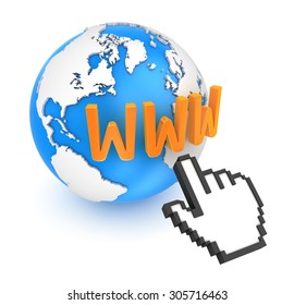 Internet , This is a computer generated and 3d rendered picture.