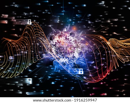 Interplay of abstract geometry structure and numbers on subject of computing, virtual reality and education.