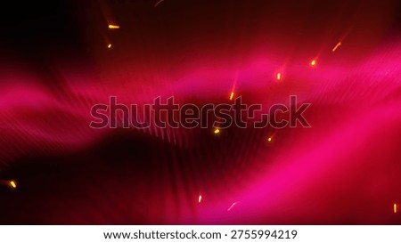 An interpretation of virtual, fluid energy waves, resembling music manifested into tangible sensations, establishes a soothing and tranquil backdrop.