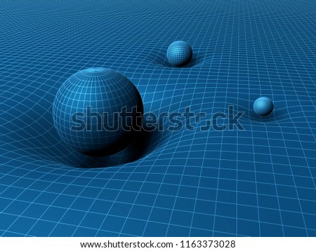 Interrelation between weight of different space objects and its influence to distortion of space-and-time. 