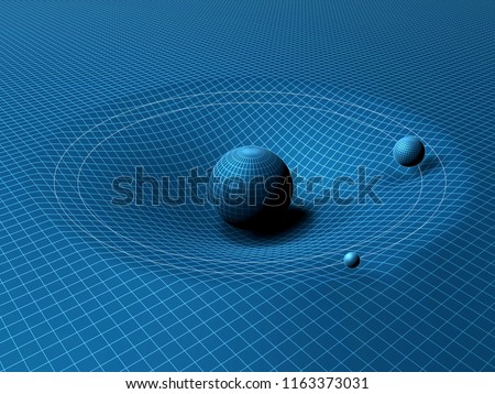 Interrelation between weight of different space objects and its influence to distortion of space-and-time. 