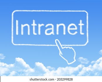 Intranet Message Cloud Shape