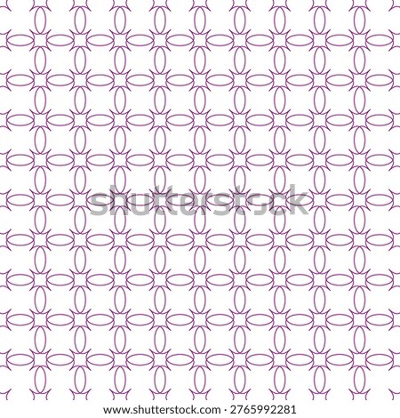Intricate Geometric Pattern Design With Symmetrical Shapes