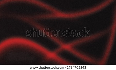 Intricate red lines forming a complex and captivating abstract pattern.