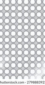Intricate vertical pattern with dark intersecting lines on white. Ideal for modern architectural and textile design applications.