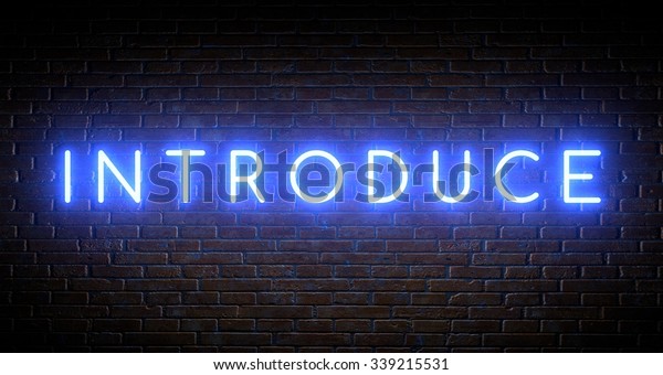  Introduce  Word  Stock Illustration 339215531