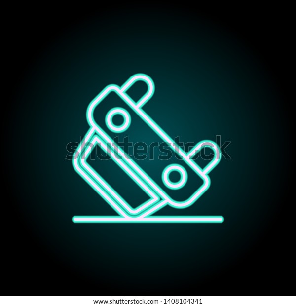 inverted car neon\
icon. Elements of Insurance set. Simple icon for websites, web\
design, mobile app, info\
graphics