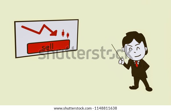 Investing Forex Stock Ideas Candlestick Chart Stock Illustration - 