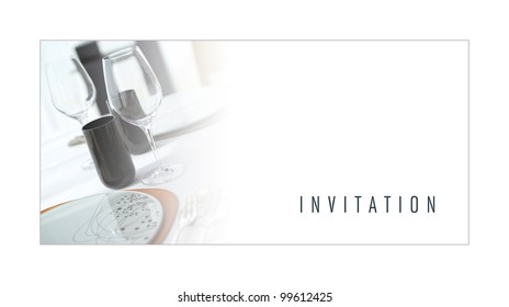 Invitation Card For Dinner