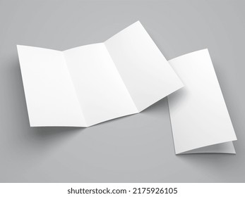 Invitation Card Mockup Blank Mockup Template Stock Illustration ...