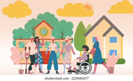 Invite friends to accompany them on a tour of the complex in the afternoon so that they may preserve their mental health. - Powered by Shutterstock