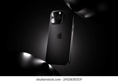 iPhone 15 Pro max render banner custom color