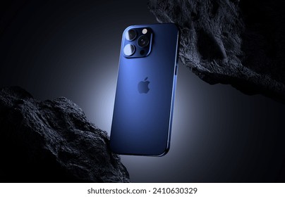 iPhone 15 Pro max render banner custom color
