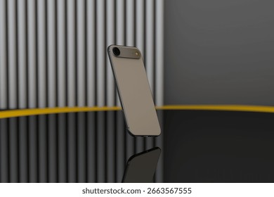 iPhone air a 3D render mobile concept. iPhone 17 air concept