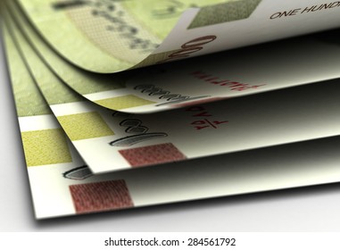 Iranian Rial Closeup