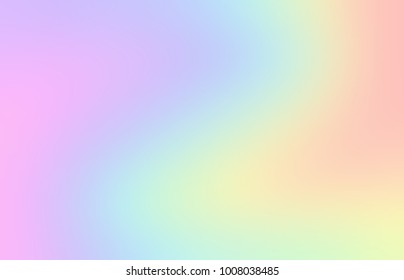 Iridescent defocus empty background  Rainbow abstract texture  Spectral blurred illustration  Holographic pattern 