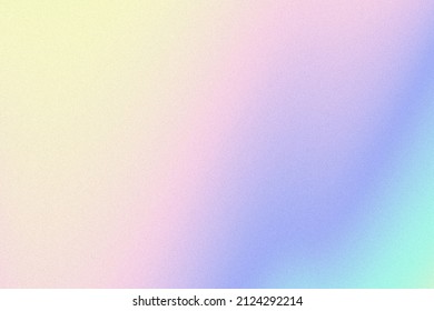 Iridescent gradient  Vivid rainbow colors  Digital noise  grain  Abstract y2k background  Vaporwave 80s  90s style  Wall  wallpaper  print  Minimal  minimalist  Blue  turquoise  yellow  pink  purple
