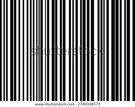 Irregular black and white stripes background
