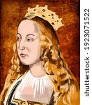 Isabella I was Queen of Castile from 1474 and, as the wife of King Ferdinand II, Queen of Aragon 