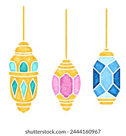 Islamic Lamp , Eid Mubarak 