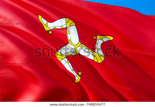 Isle Man Flag Flag Isle Man Stock Illustration 748859677 | Shutterstock