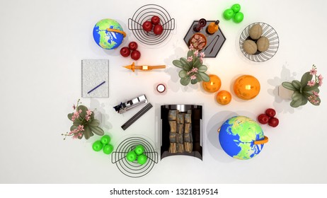 isolate object in  background (rendering)