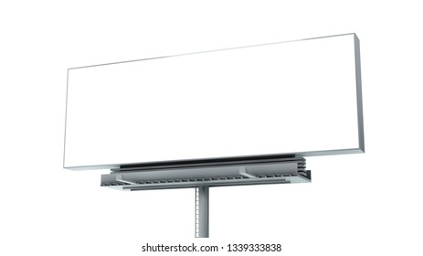 Isolated Billboard 3d Rendering Mockup