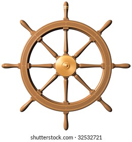 1,225 Ship steering wheel 3d Images, Stock Photos & Vectors | Shutterstock