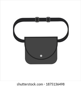 
Isolated Image Of Black Fanny Pack