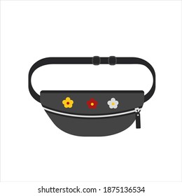 
Isolated Image Of Black Fanny Pack