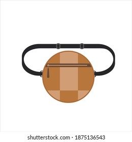 
Isolated Image Of Brown Fanny Pack