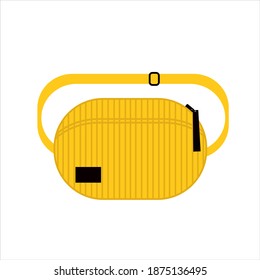 
Isolated Image Of Yellow Fanny Pack