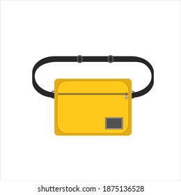 
Isolated Image Of Yellow Fanny Pack