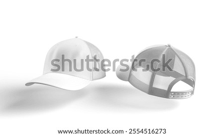 Isolated Net Cap on White Background