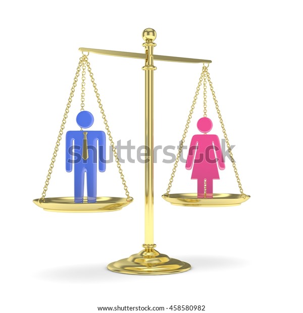 Isolated Old Fashioned Golden Pan Scale Stock Illustration 458580982 ...