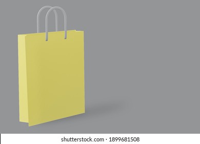 Paper Bag Packaging Diecut 3d Bag Stock Vector (Royalty Free) 1033438216