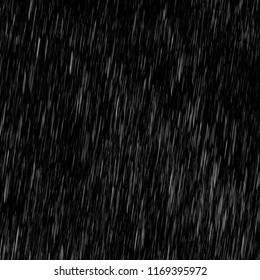 黒い夜の背景にリアルな雨の視覚効果 水が滴る のイラスト素材