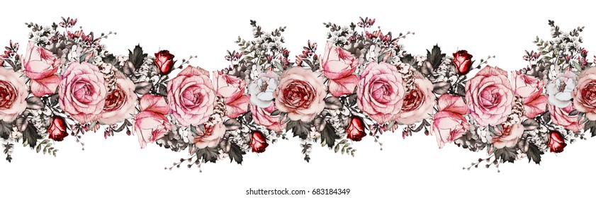 Flower Strip Images, Stock Photos & Vectors | Shutterstock