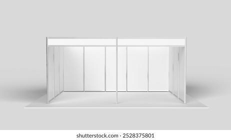 Isolated Shell Scheme Exhibition Booth Stand