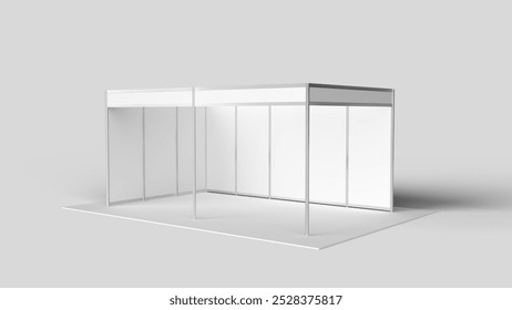 Isolated Shell Scheme Exhibition Booth