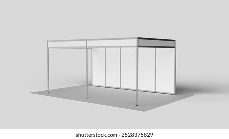 Isolated Shell Scheme Exhibition Booth
