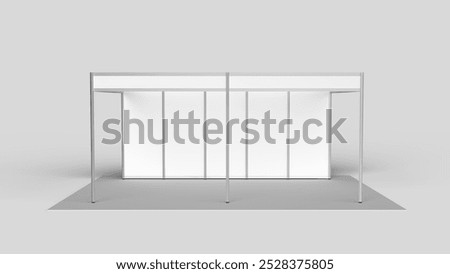 Isolated Shell Scheme Exhibition Booth